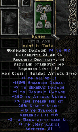 best mf classes diablo 2 enigma runeword