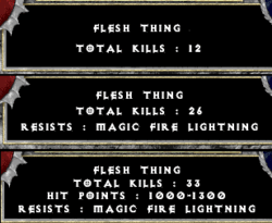 diablo stats kills flesh revealed thing