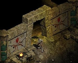 diablo 2 resurrected take the staff into tal rasha's tomb